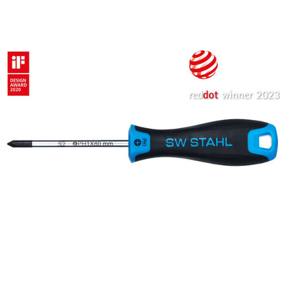 SW-Stahl Schraubendreher, Kreuz, PH1 x 80 mm