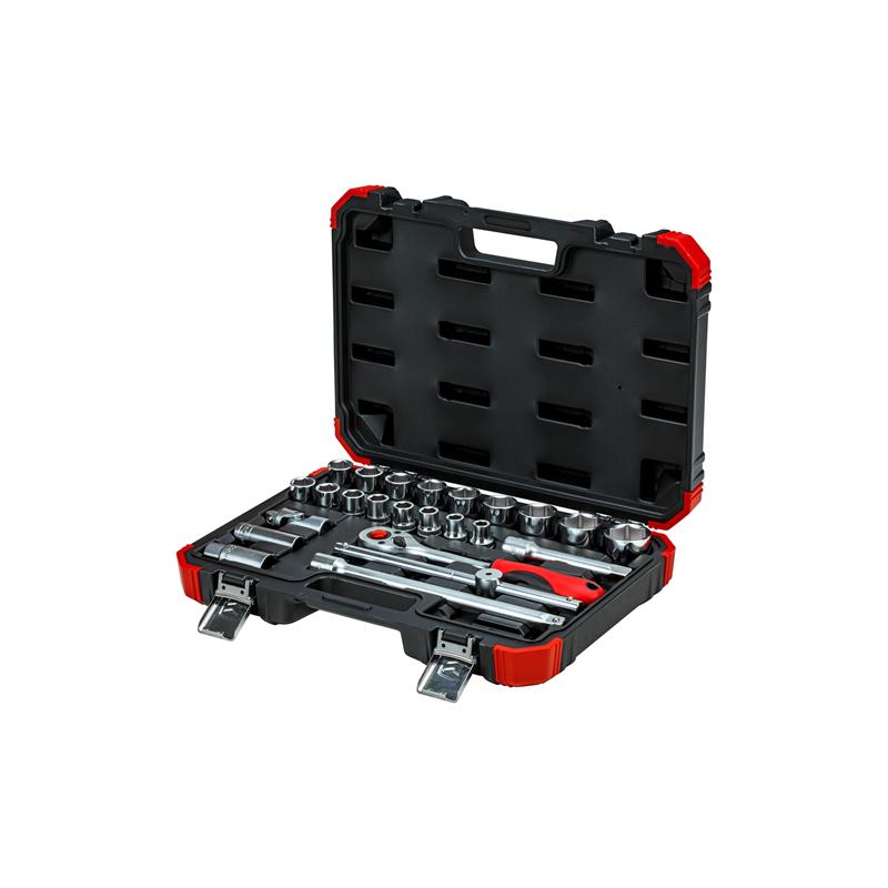 GEDORE Steckschlüssel-Satz 1/2 Zoll 10-32 mm 24-teilig - R69003024