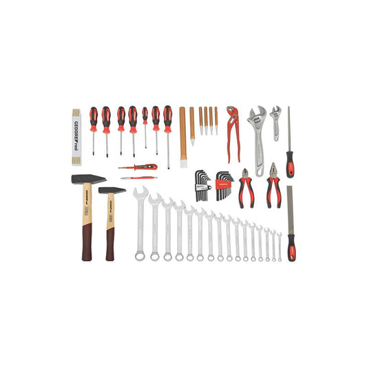 GEDORE Werkzeugsatz ALLROUND im Werkzeugkoffer 59-teilig R21650059