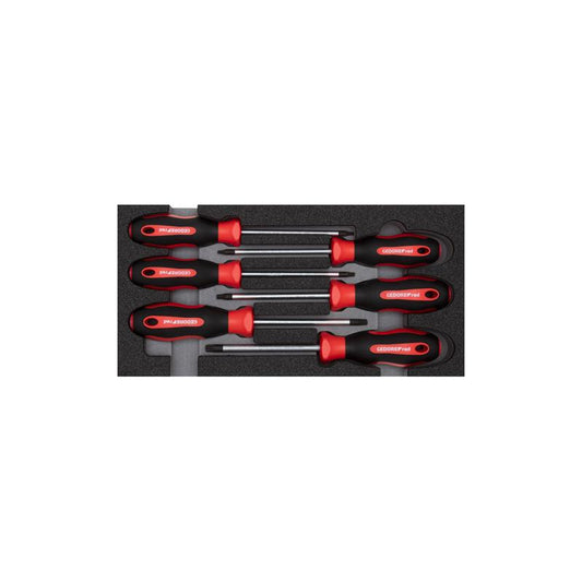 GEDORE Schraubendrehersatz TX 2/6 Check-Tool-Modul 6-teilig R22150015