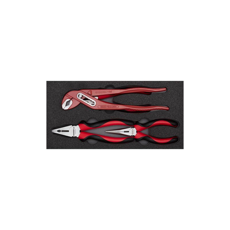GEDORE Zangensatz 2/6 Check-Tool-Modul 4-teilig R22150018