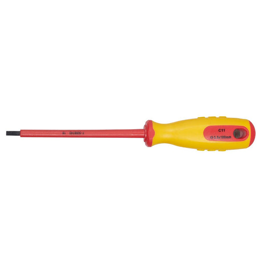 SW-Stahl Schraubendreher, VDE, Schlitz, 3,5 x 100 mm