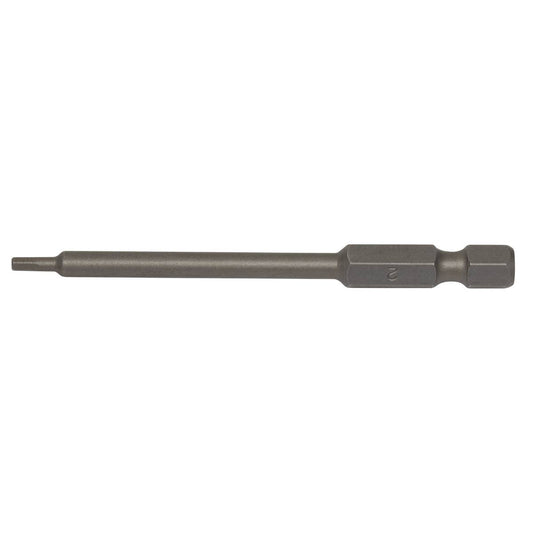 SW-Stahl Schraubendrehbit, 1/4", Innensechskant, 2 mm, lang