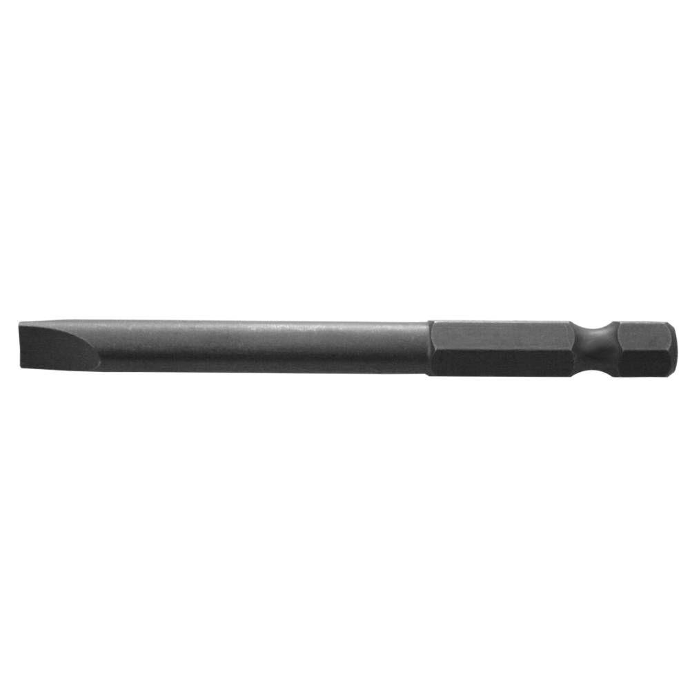 SW-Stahl Schraubendrehbit, 1/4", Schlitz, 4 mm, lang