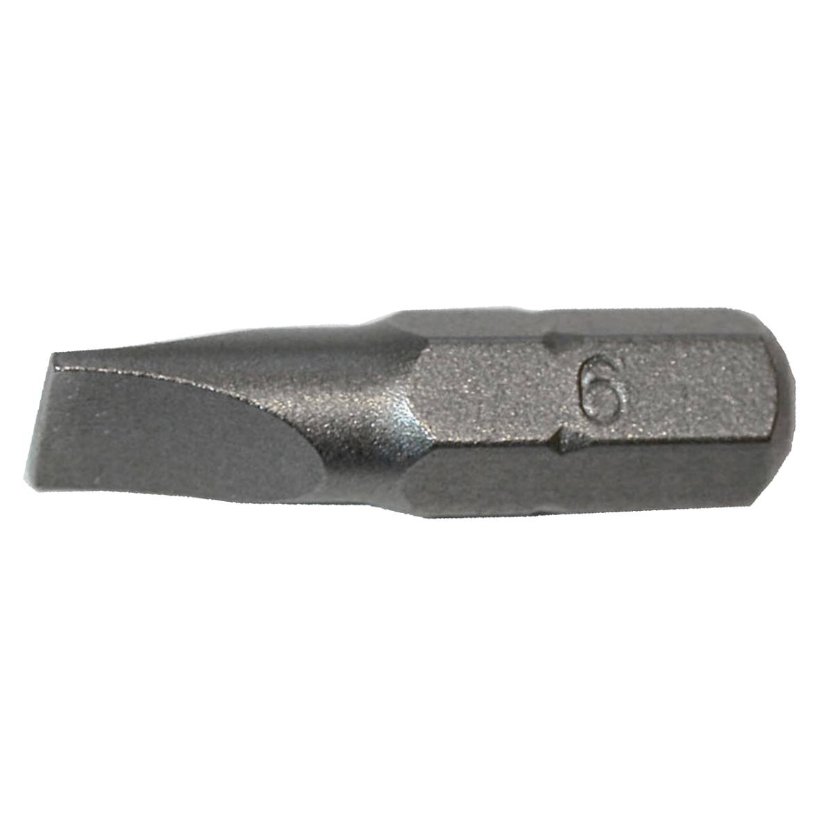 SW-Stahl Schraubendrehbit, 1/4", Schlitz, 5 mm