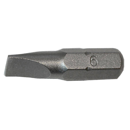 SW-Stahl Schraubendrehbit, 1/4", Schlitz, 5 mm