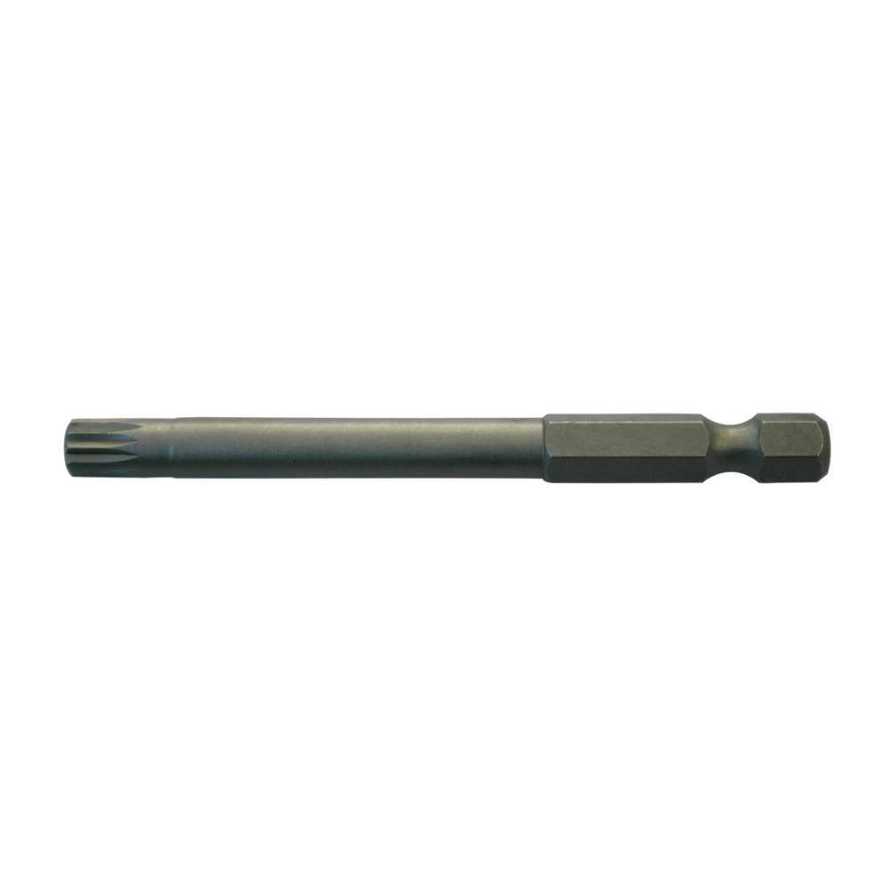 SW-Stahl Schraubendrehbit, 1/4", Innenvielzahn, M6, lang