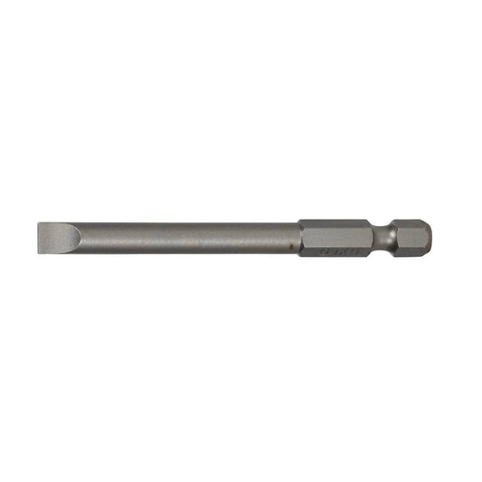 SW-Stahl Schraubendrehbit, 1/4", Schlitz, 6,5 mm, lang