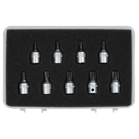 SW-Stahl Schraubendreheinsätze, 1/4", TPR-Profil, IP10-IP50, 9-teilig