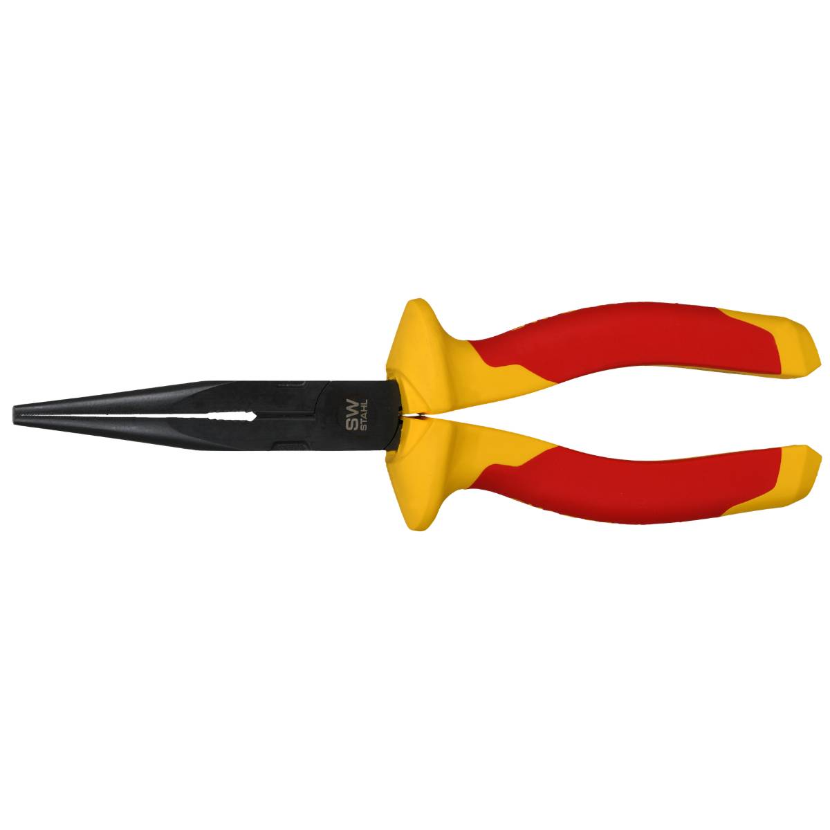 SW-Stahl Spitzzange, gerade, 200 mm, 1.000 Volt, VDE