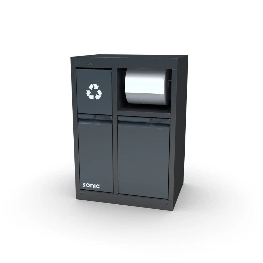 Sonic NEXT MSS Schrankwand mit Edelstahlarbeitsplatte hoch 4524mm - 4930713