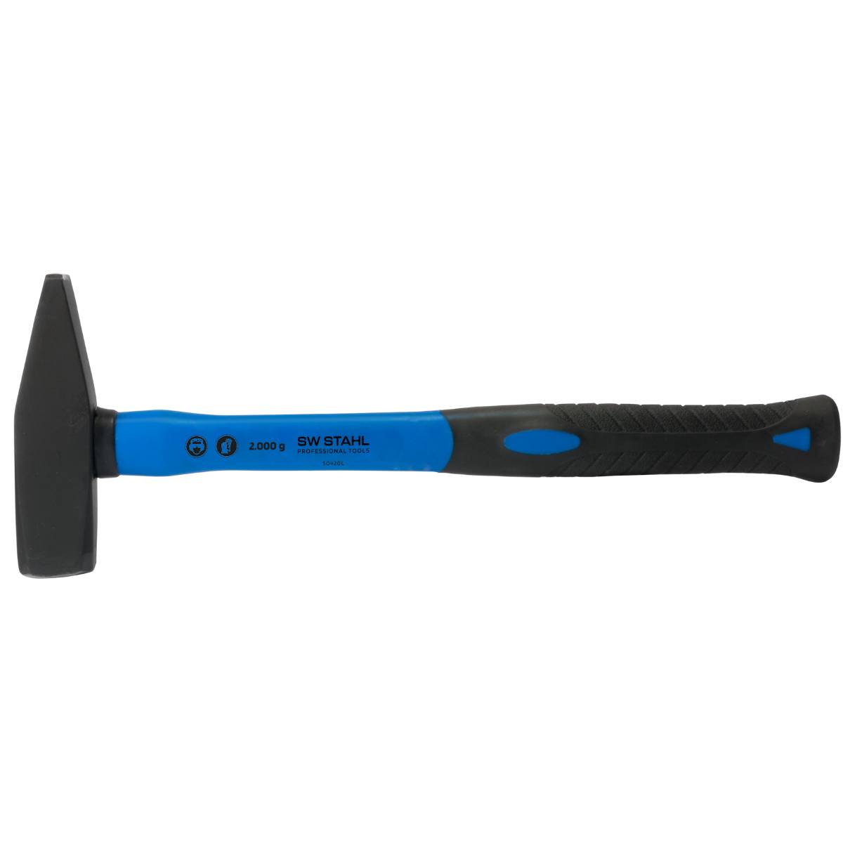 SW-Stahl Schlosserhammer, Fiberglas-Stiel, 2.000 g