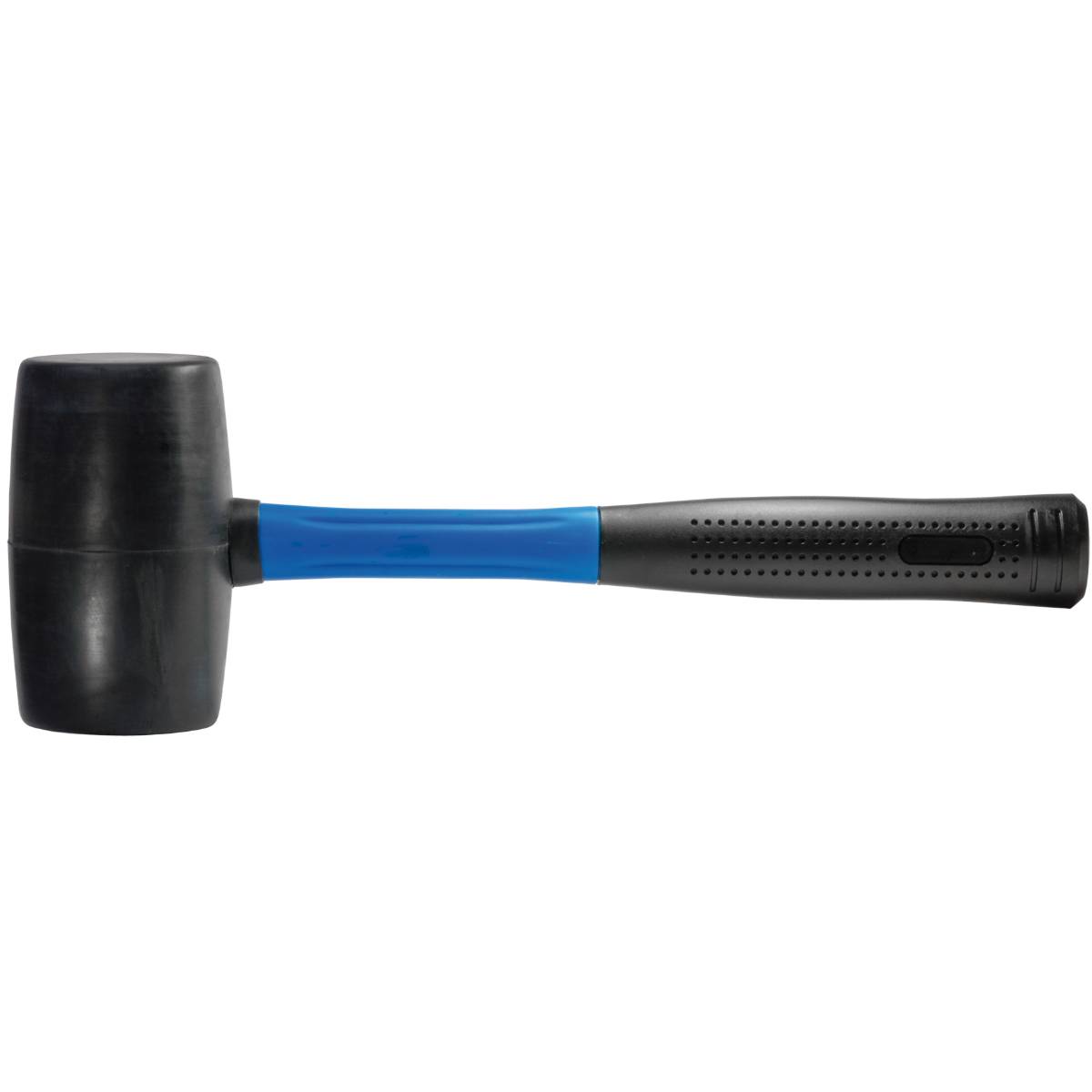 SW-Stahl Gummihammer, Fiberglas-Stiel, 500 g