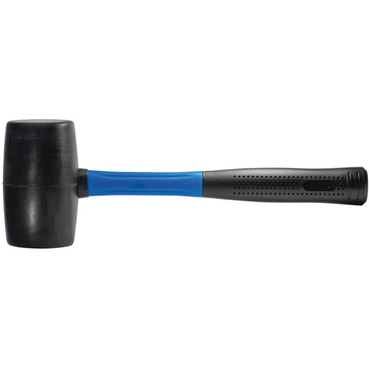 SW-Stahl Gummihammer, Fiberglas-Stiel, 1.200 g