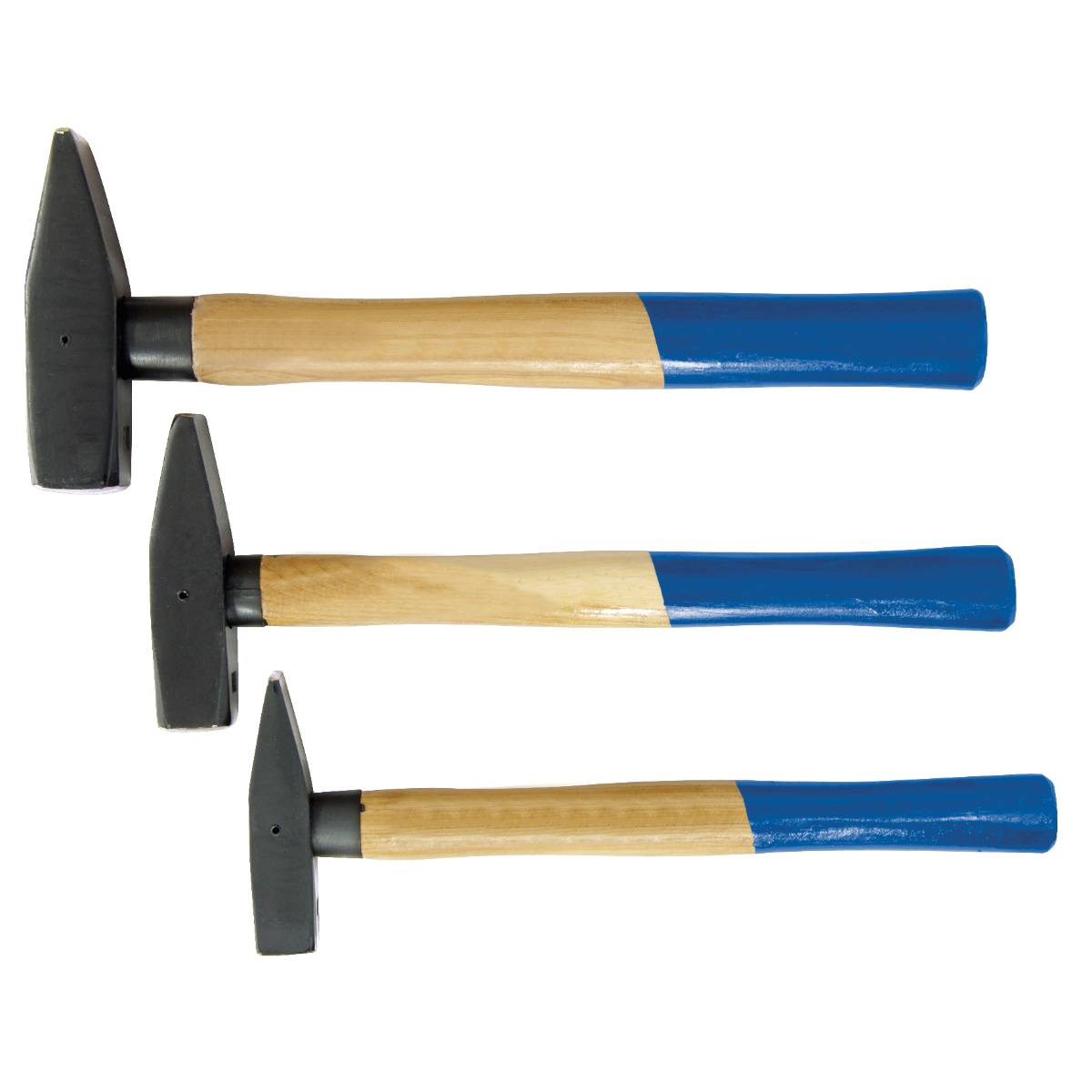 SW-Stahl Schlosserhammersatz, mit Stielschutz, 3-teilig