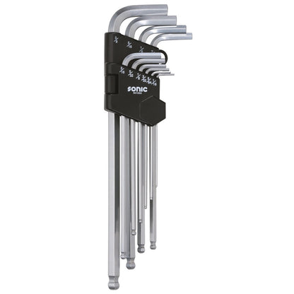 Sonic Innensechskantschlüsselsatz extra lang SAE 10-tlg - 601003