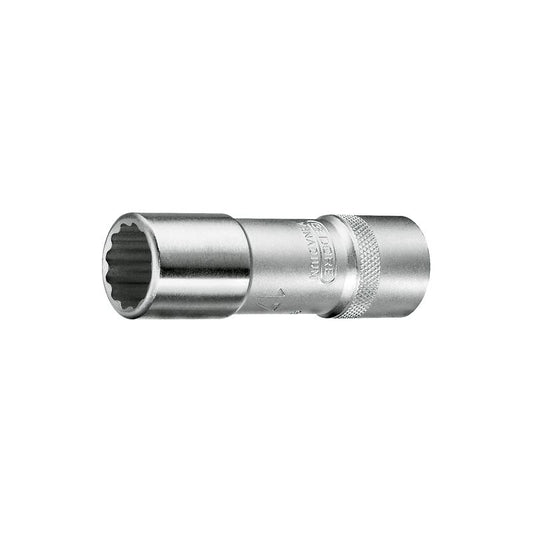 GEDORE Steckschlüsseleinsatz 1/2 Zoll, langer UD-Profil 13/16 Zoll Durchmesser 19 Länge 13/16AF - 123456