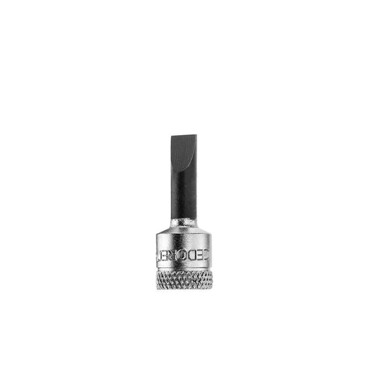 GEDORE Schraubendrehereinsatz IS 20 für 1/4 Zoll Schlitz - 5,5 x 1 mm - IS 20 5,5X1