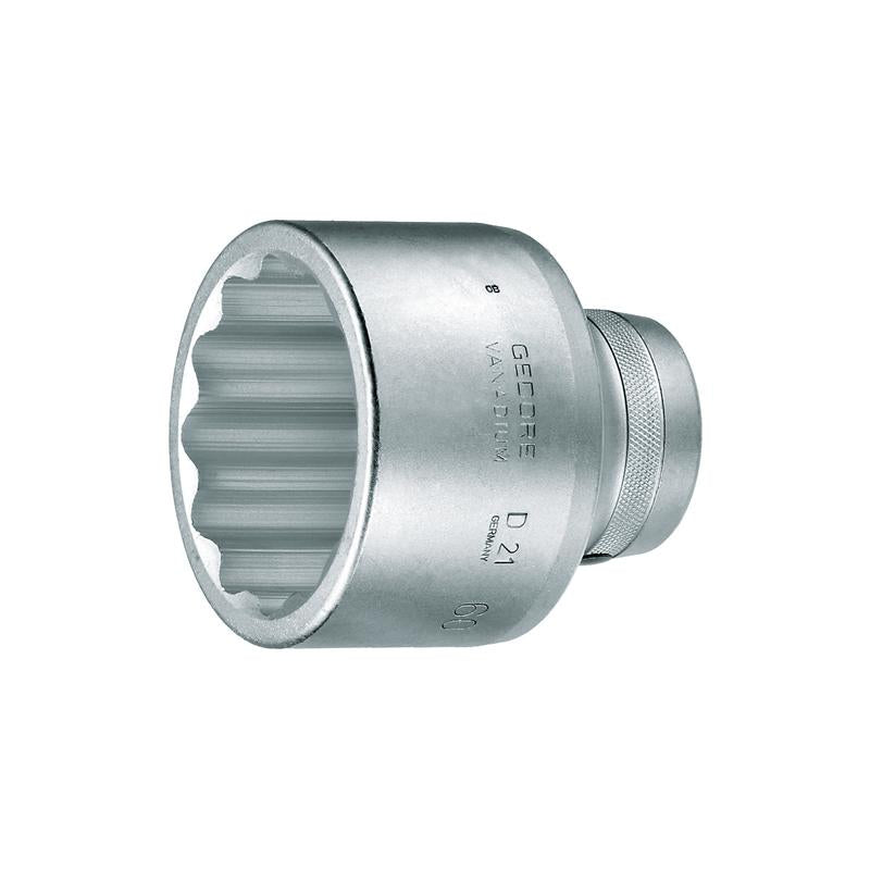 GEDORE Steckschlüsseleinsatz 1 Zoll UD-Profil 60 Millimeter D 21 60 - 12345678