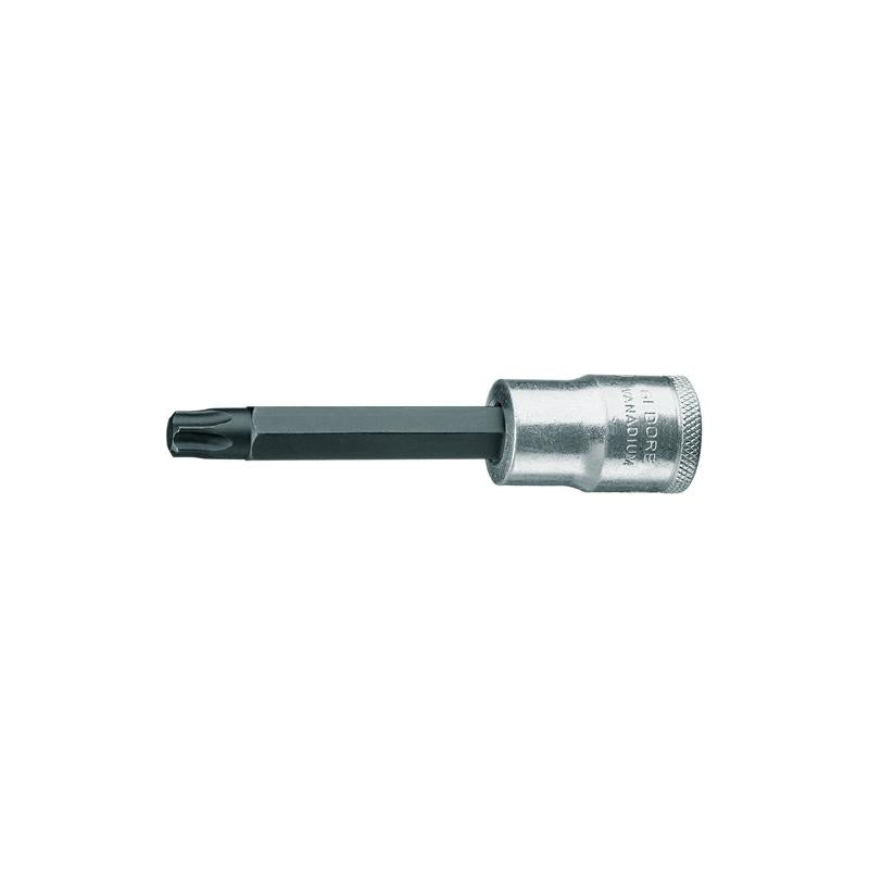 GEDORE Schraubendrehereinsatz 1/2 Zoll lang T20 Innen-Stern T20-100