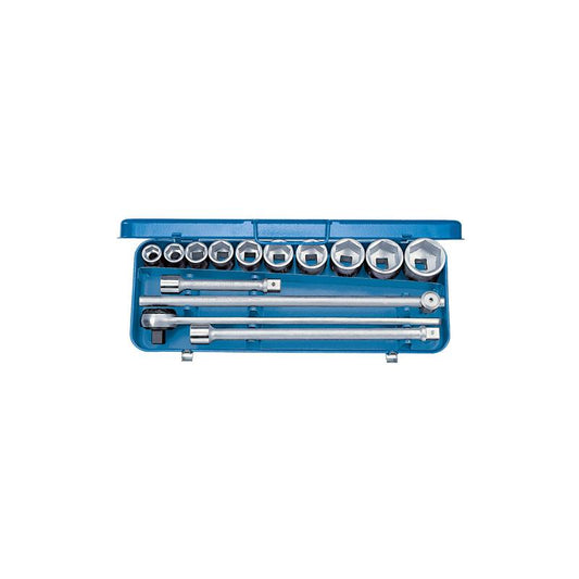 GEDORE Steckschlüssel-Satz 3/4 Zoll 14-teilig Sechskant von 22 bis 50 mm 32 EMU-2
