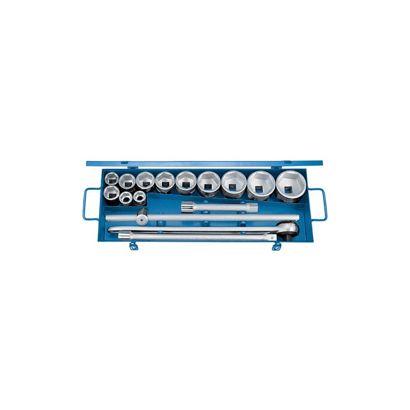 GEDORE Steckschlüssel-Satz 3/4 Zoll 16-teilig UD-Profil 22 bis 60 mm D 32 FMU-2