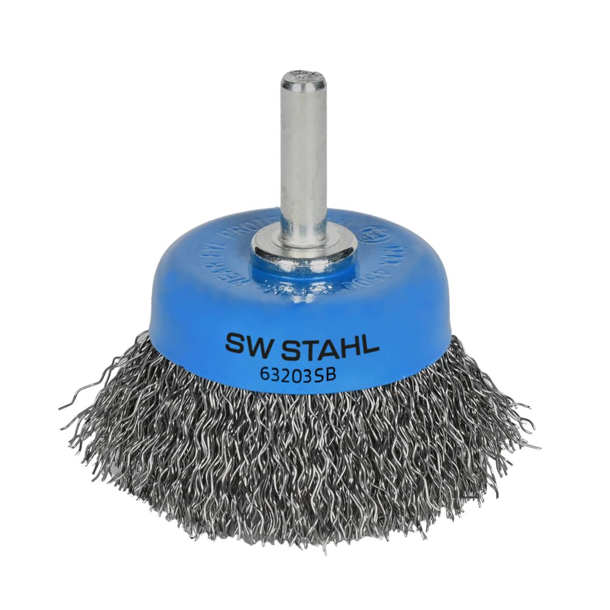 SW-Stahl Topfbürste, gewellt, ø 50 mm, 6 mm