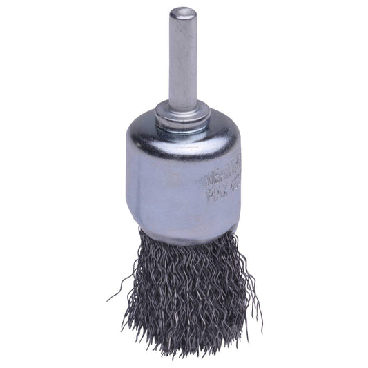 SW-Stahl Pinselbürste, gewellt, ø 30 mm, 6 mm