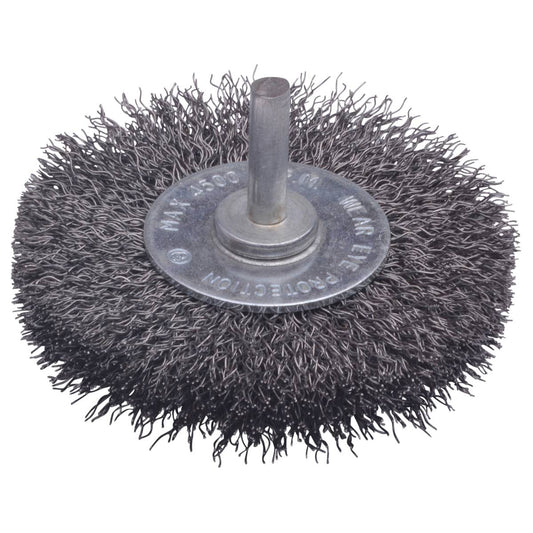 SW-Stahl Scheibenbürste, gewellt, ø 75 mm, 6 mm