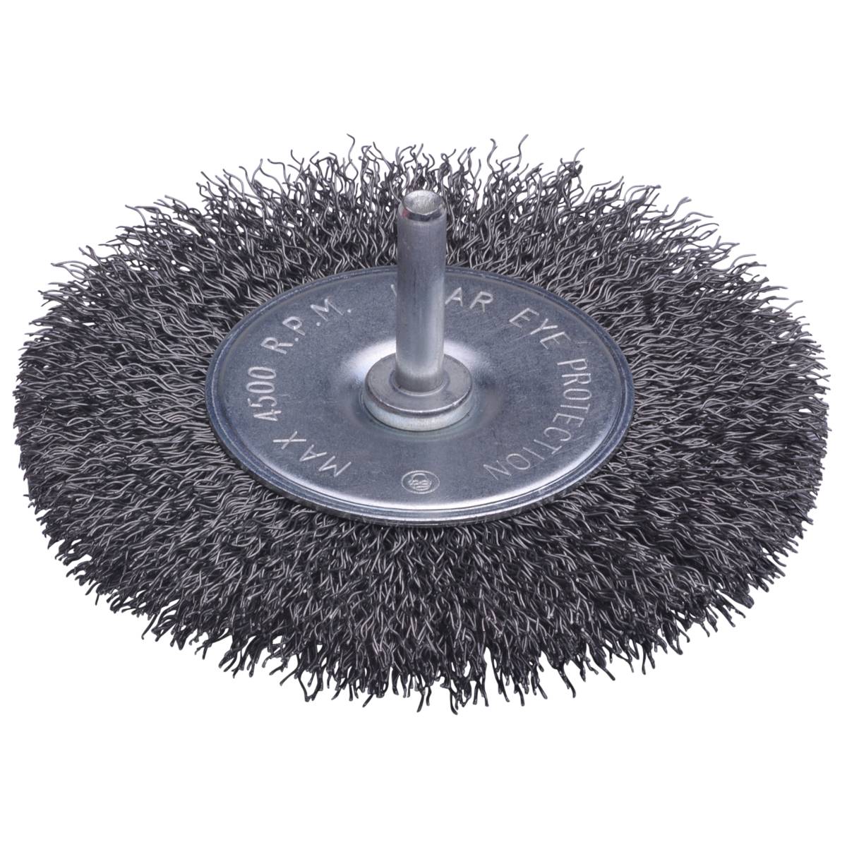 SW-Stahl Scheibenbürste, gewellt, ø 100 mm, 6 mm
