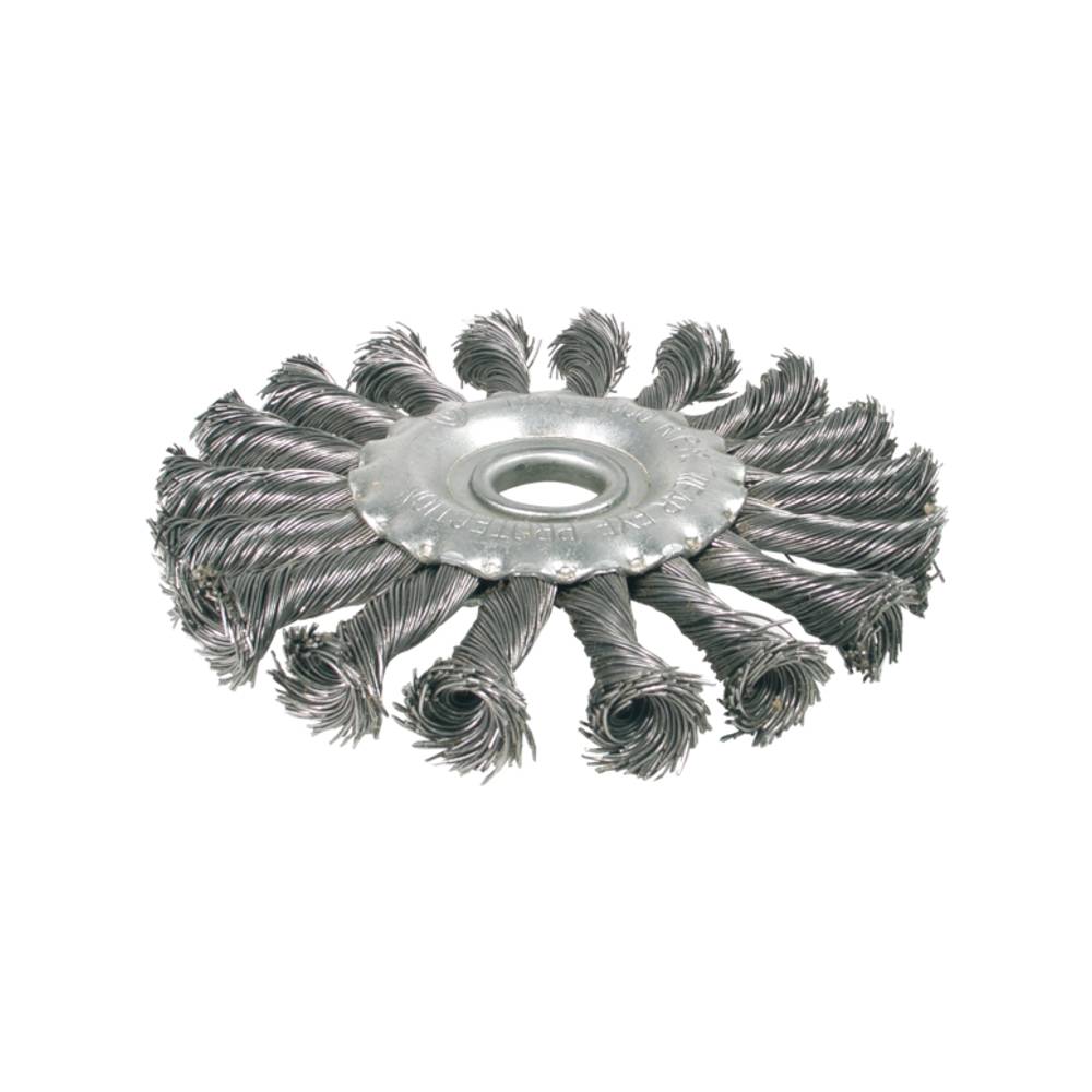 SW-Stahl Scheibenbürste, gezopft, ø 115 mm