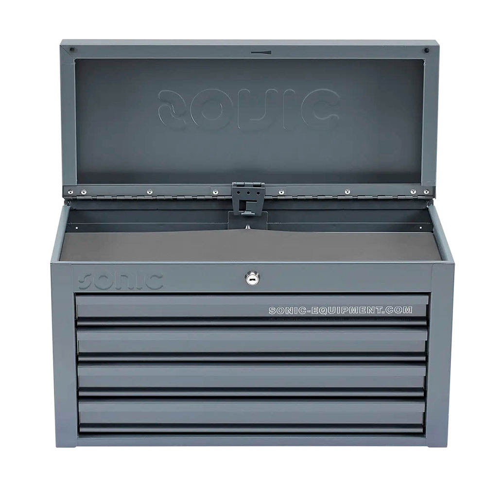 Sonic Aufsatzbox gefüllt für Motorrad, 89-teilig (566 x 243 x 243 mm)