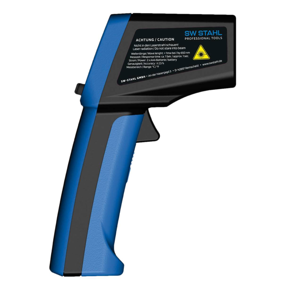 SW-Stahl Thermometer, Infrarot, digital