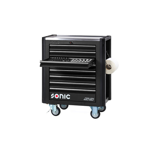 Sonic Werkstattwagen NEXT S9 schwarz SAE 168-teilig - 716894