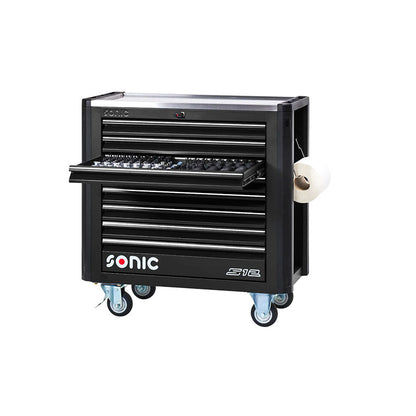 Sonic Werkstattwagen NEXT S12 schwarz 644-teilig - 764496