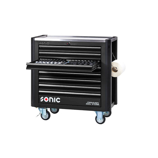 Sonic Werkstattwagen NEXT S12 schwarz 485-teilig - 748596