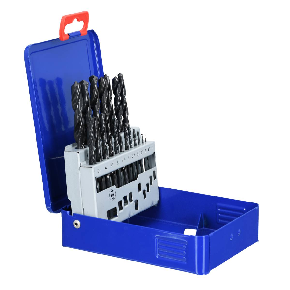 SW-Stahl Spiralbohrersatz, HSS-R, 1-10 mm, 19-teilig
