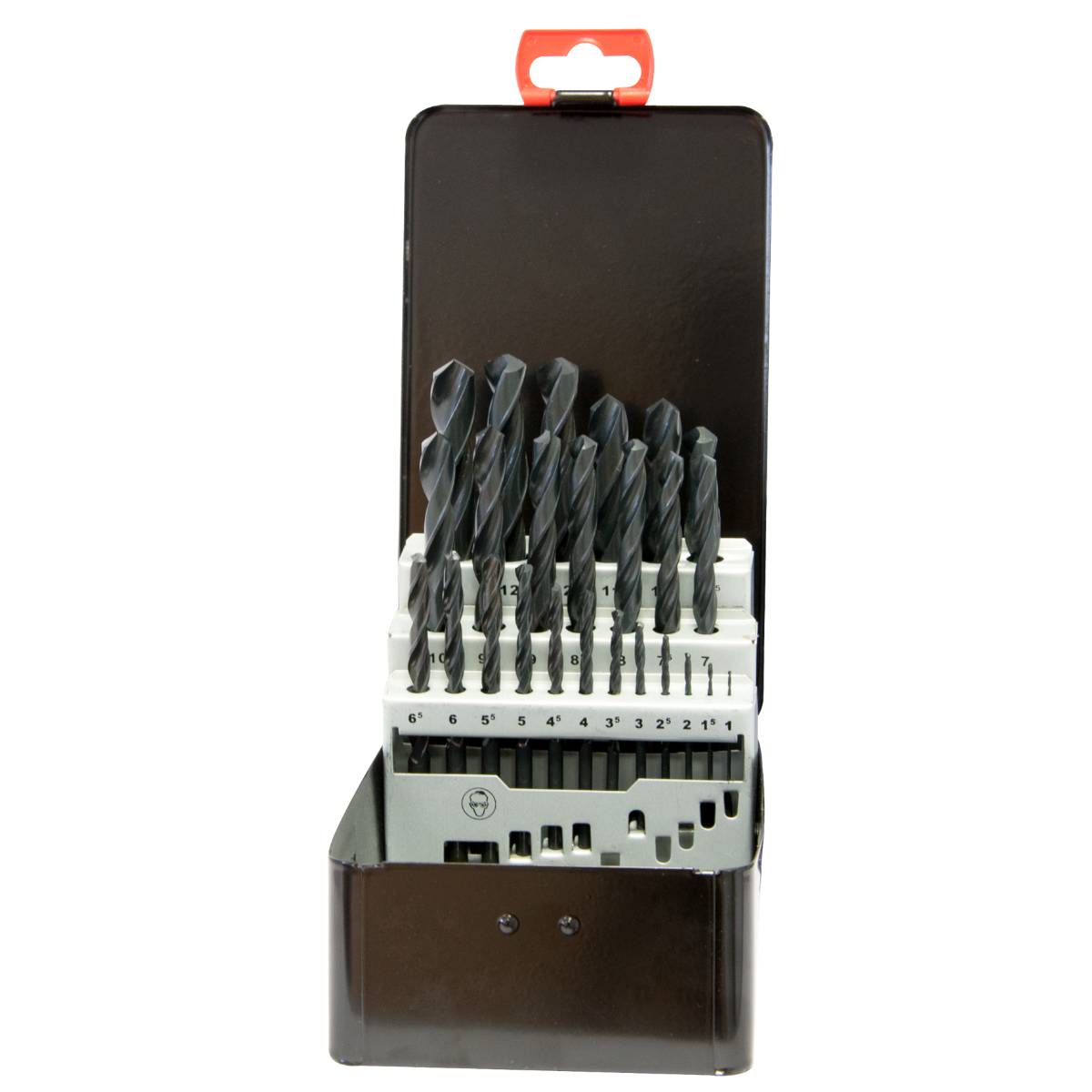SW-Stahl Spiralbohrersatz, HSS-R, 1-13 mm, 25-teilig