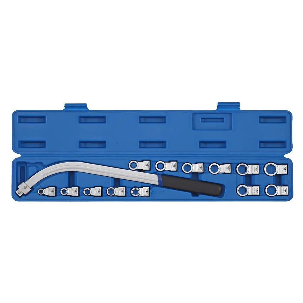 Sonic Spannrollenschlüssel-Satz 12-19mm & E10-E18 (15 teilig) - 805015