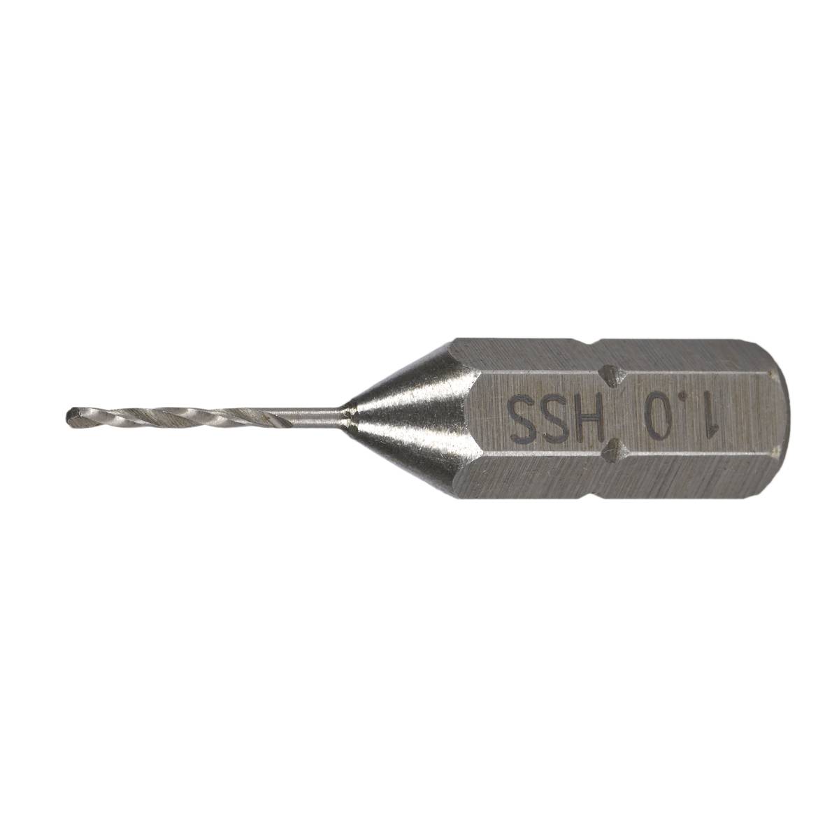 SW-Stahl Spiralbohrerbit, HSS-G, 1,0 mm