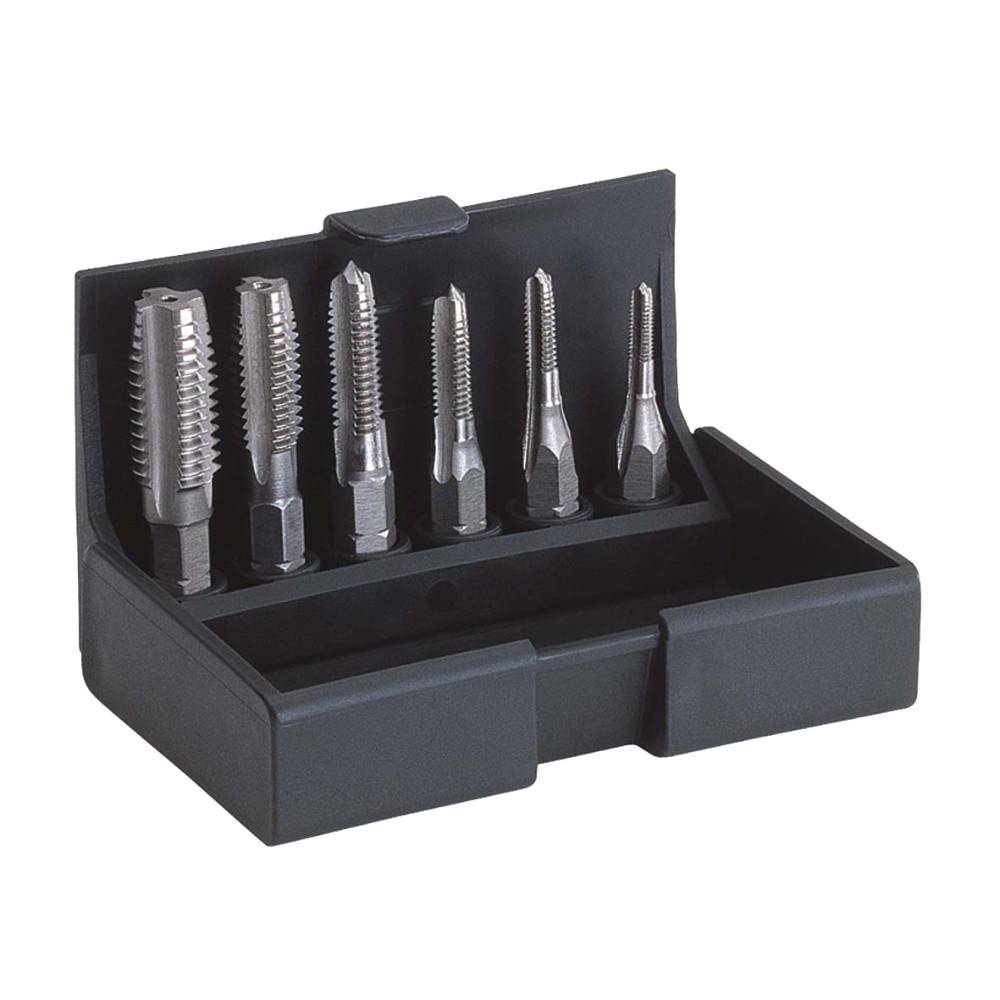 SW-Stahl Gewindebohrerbitsatz, M3-M10, 6-teilig