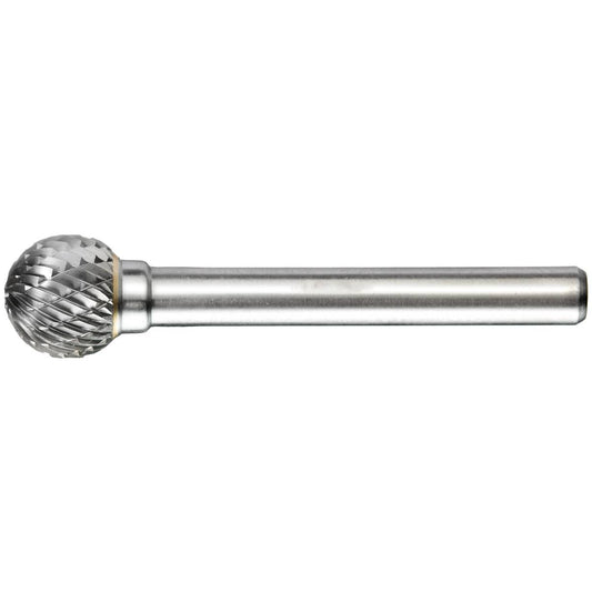 SW-Stahl Hartmetall Frässtift, kugelförmig, 12 mm