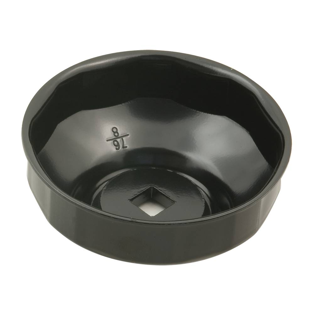 SW-Stahl Ölfilterschlüssel, Stahl, 3/8'' Antrieb, 76 mm, 8 Rillen