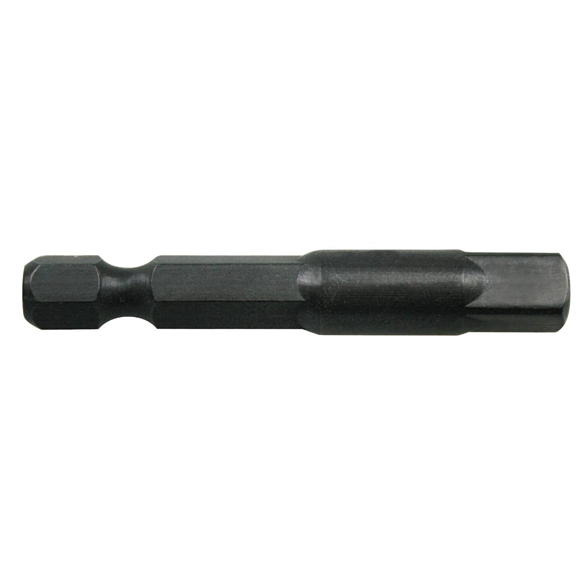SW-Stahl Adapter Steckschlüsseleinsatz, 1/4" Sechskant auf 1/4" Vierkant, 50 mm