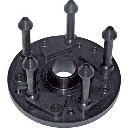 Ravaglioli Präzisions-Typenspannplatte Universal, für 3/4/5-Lochfelgen |-inklusive Zentrierbolzen