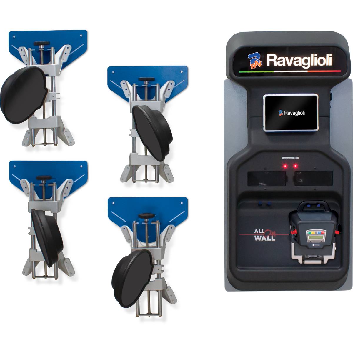Ravaglioli 3D-Achsmessgerät RAV3D2.0WALL.4S | Light-Ausführung