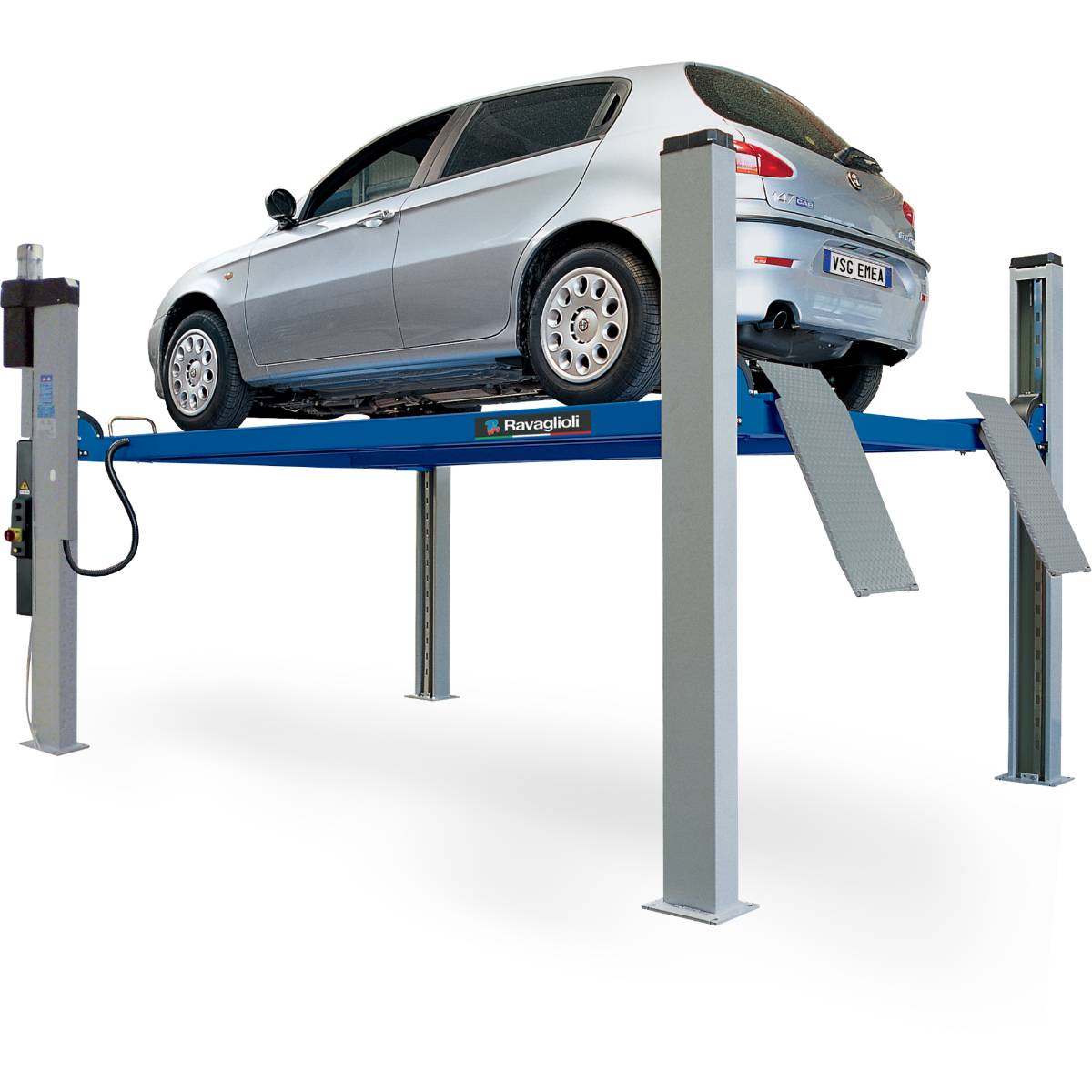 Ravaglioli 4-Säulen-Hebebühne RAV4406LSIQ