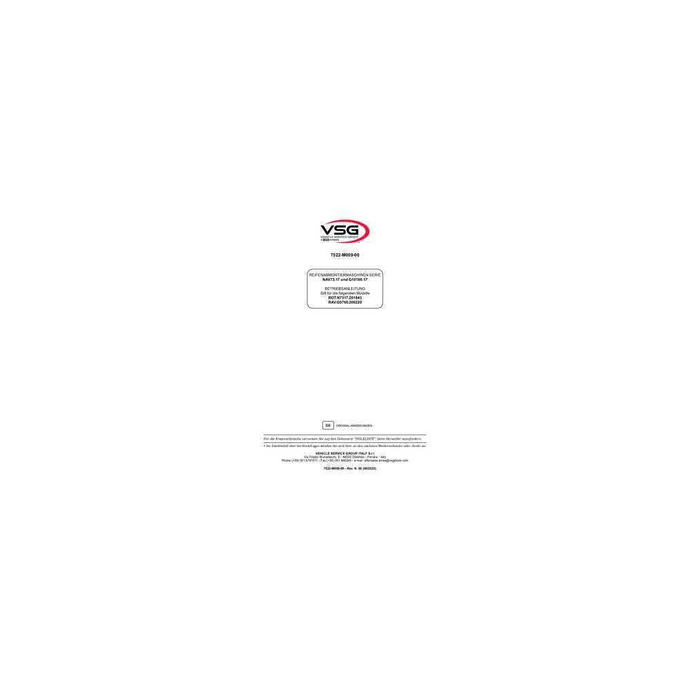 Ravaglioli Reifenmontiermaschine G10760.17