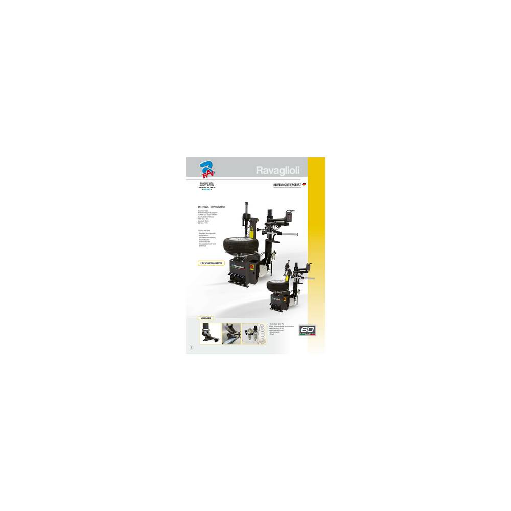Ravaglioli Reifenmontiermaschine G5440V.22G