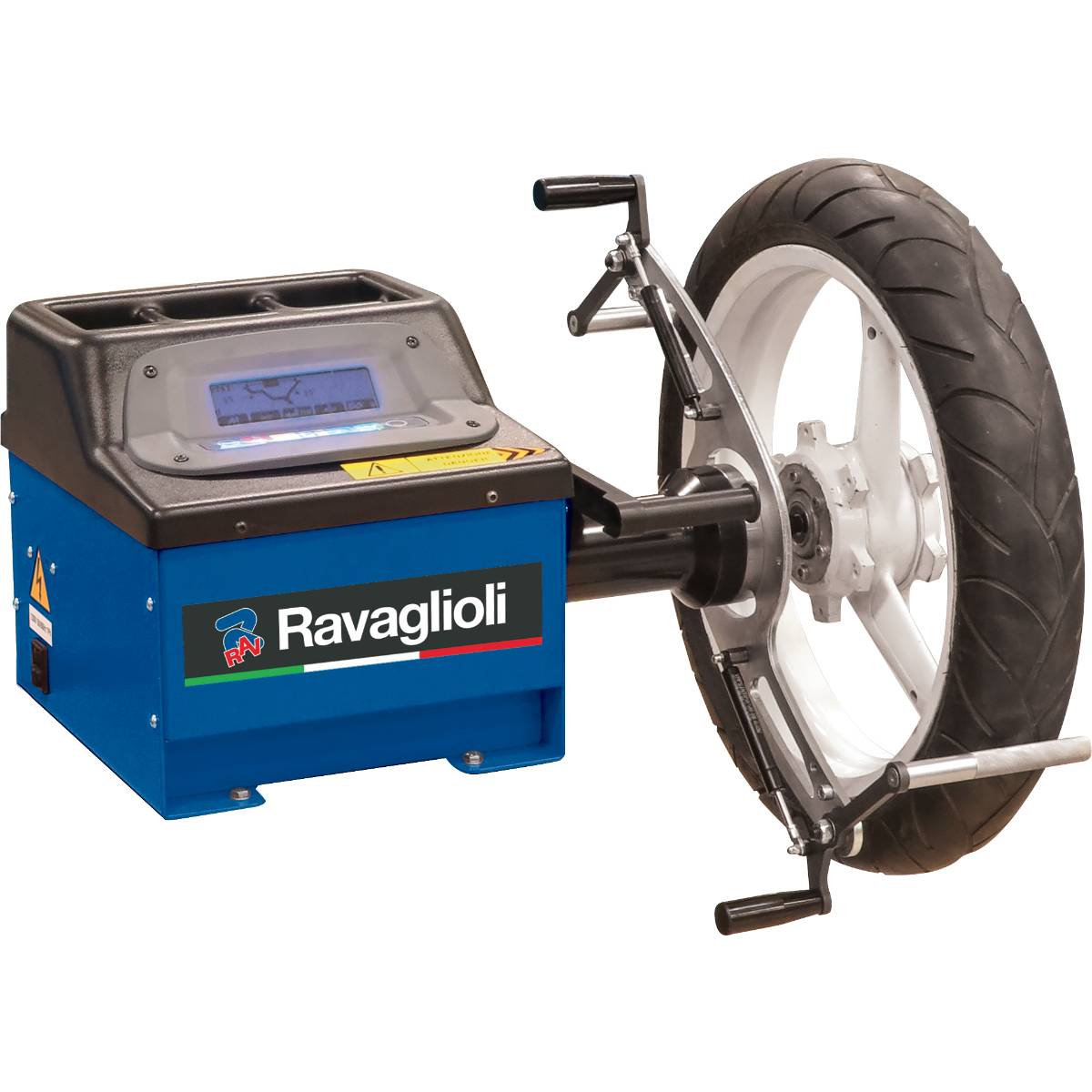 Ravaglioli Elektronische Motorrad-Radauswuchtmaschine G2.114BIKE